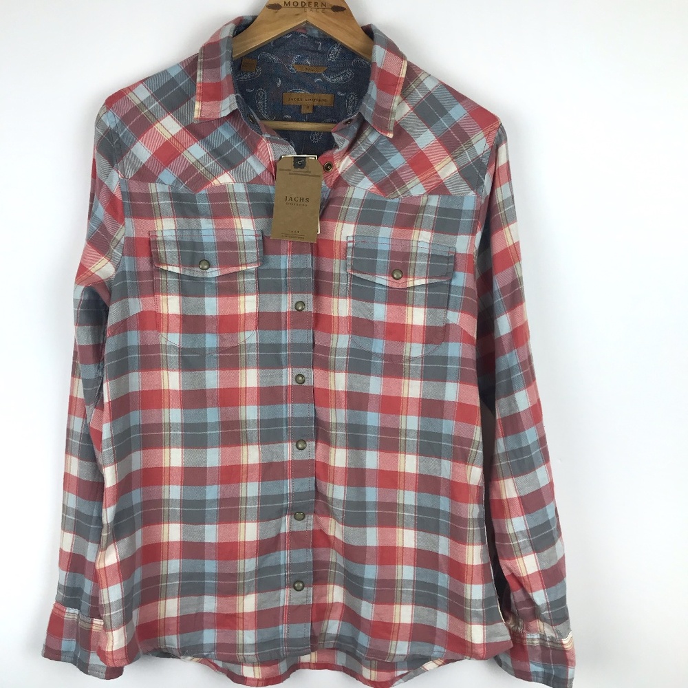 Jachs Girlfriend | BEA Plaid Flannel Paisley